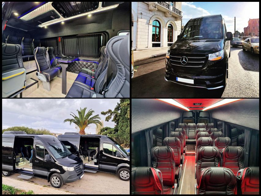 Piraeus Cruise Port to Athens Hotels VIP Mercedes Minibus - Service Details