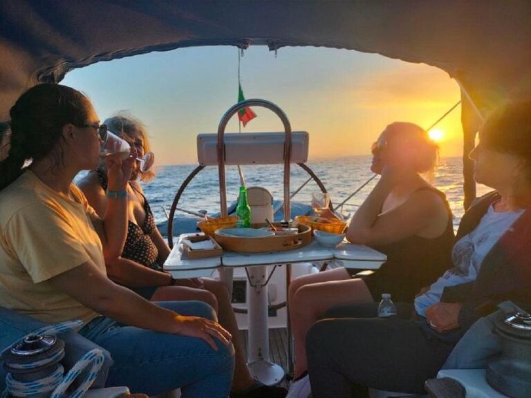 Ponta Delgada: Private Sunset Cruise With Drinks