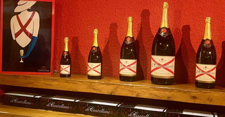 Private Champagne De Castellane, Mercier Cellars From Paris