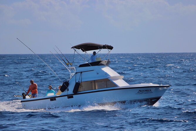 Private Fishing Charter Bertram 31ft 6 Pax Max if You Dont Fish You Dont Pay