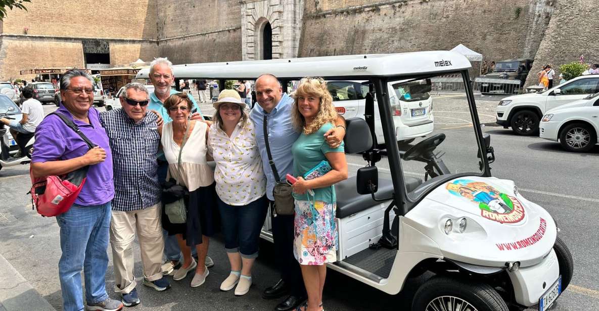 Private Rome Tour by Golf Cart: 4 Hours of History & Fun - Tour Pricing and Duration
