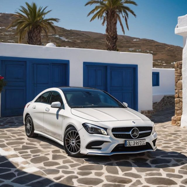 Private Transfer: Mykonos Airport to Your Hotel With Sedan