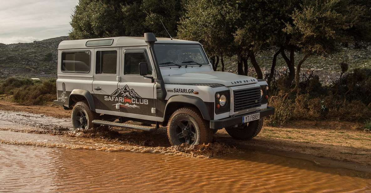 Rethymno Land Rover Safari in Southwest Crete - Itinerary Highlights