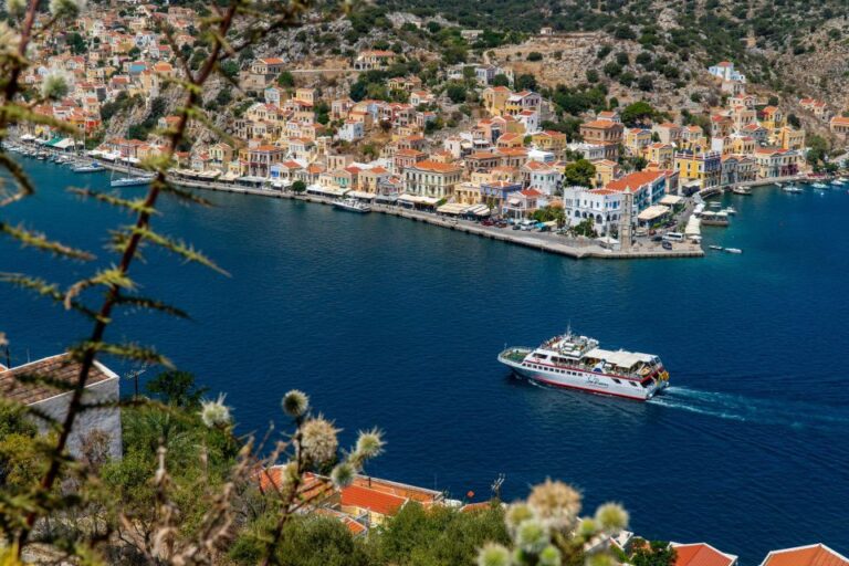 Rhodes: Boat Trip to Symi – St.George Bay – Panormitis