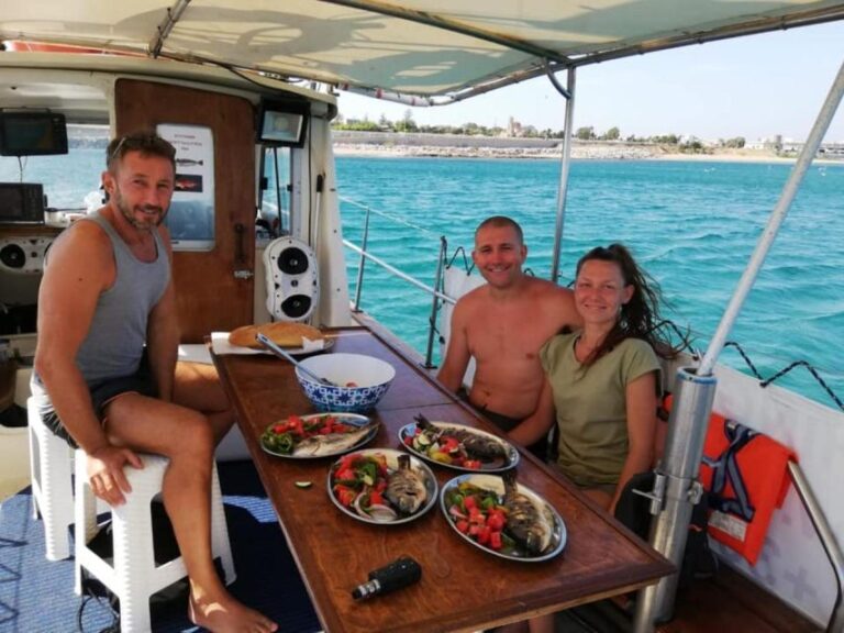 Rhodes: Fishing Trip With BBQ and Swimming