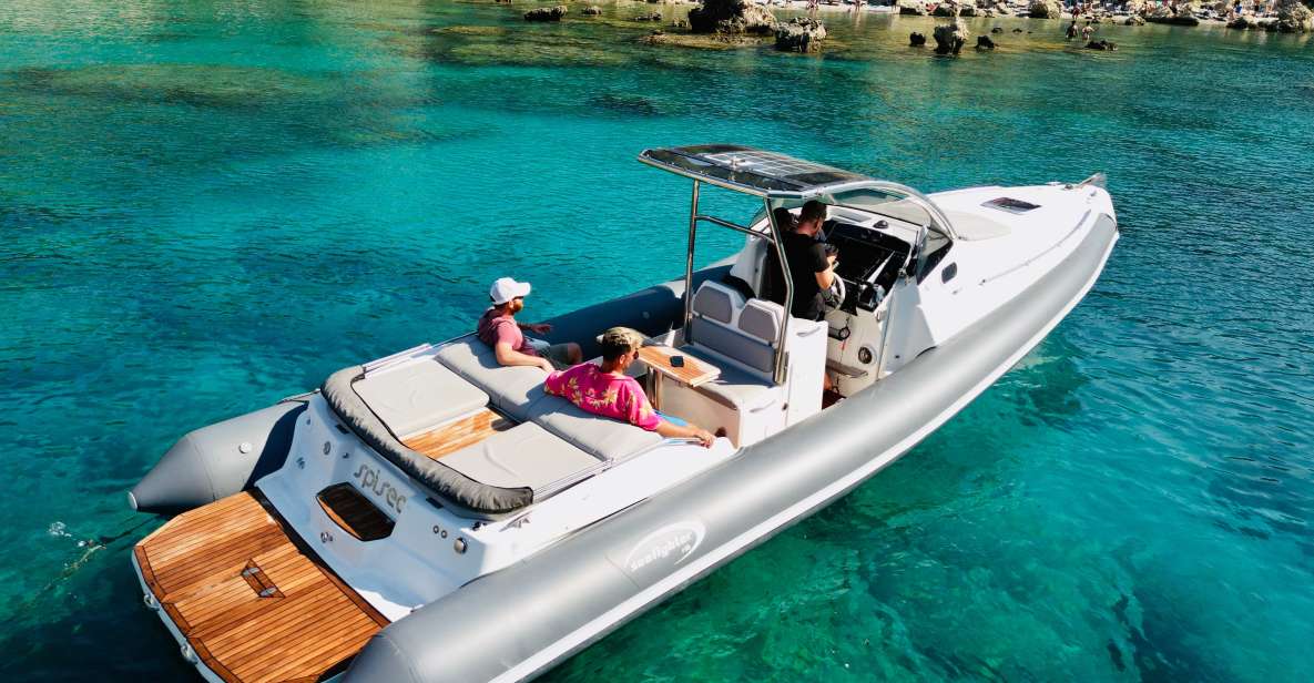 Rhodes: Luxury Private RIB Boat to Symi Island or Lindos - Language and Group Experience