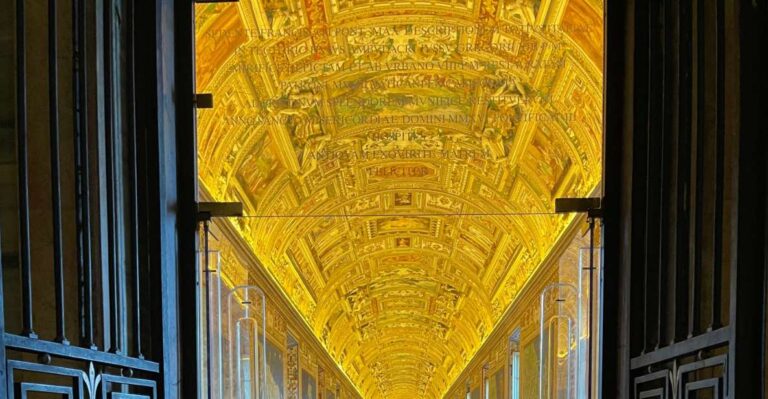 Rome: Sistine Chapel & Vatican Tour With Pre-Opening Access
