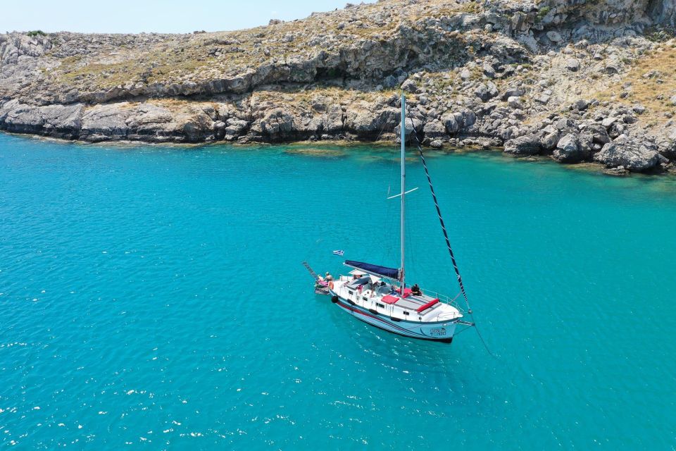 Sailing Tour Around Lindos With Food and Drinks - Tour Pricing and Duration