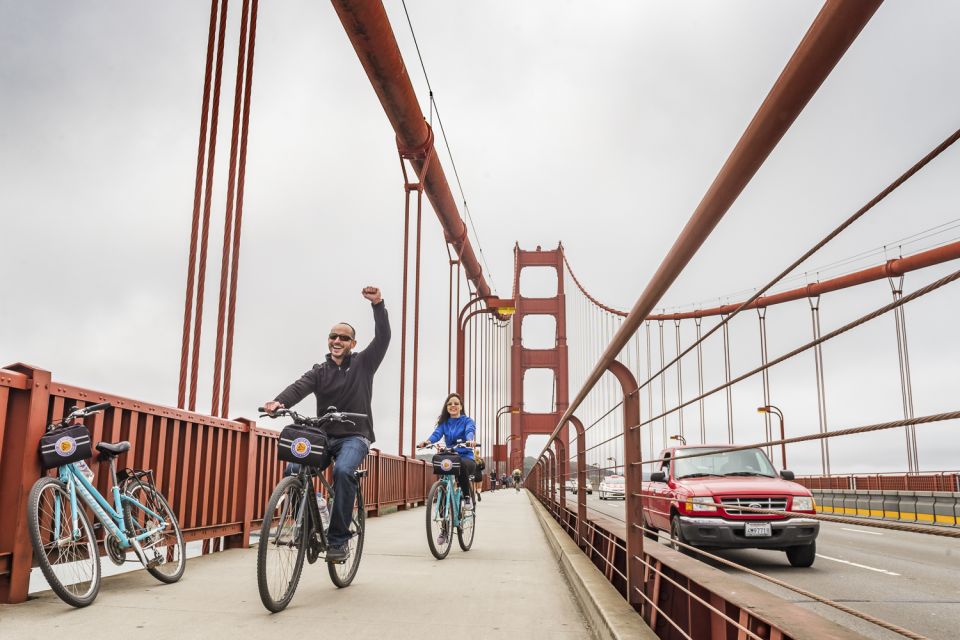 San Francisco: Golden Gate Bridge and Sausalito Cycling Tour - Booking Information