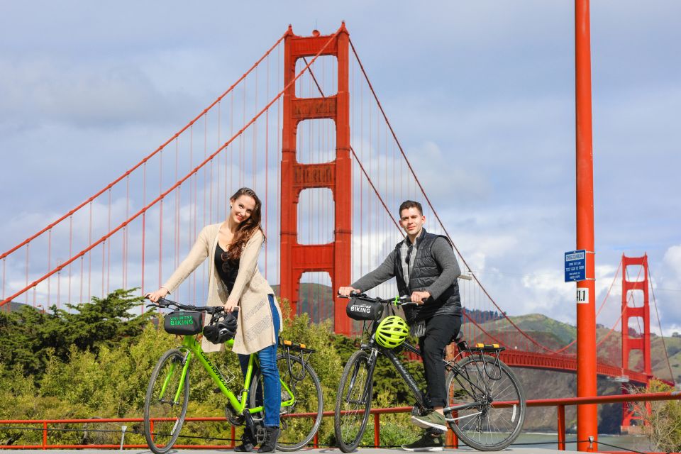 San Francisco: Golden Gate Bridge Guided Bike or Ebike Tour - Itinerary