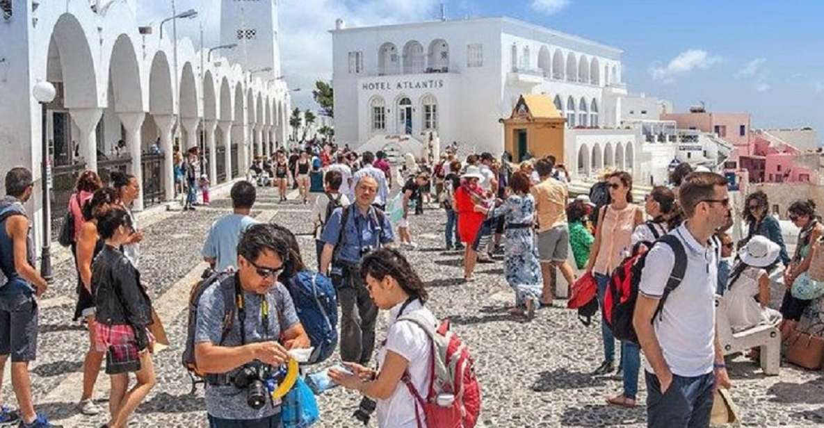 Santorini: Fira Town Walking Tour With Wine Tasting - Tour Details
