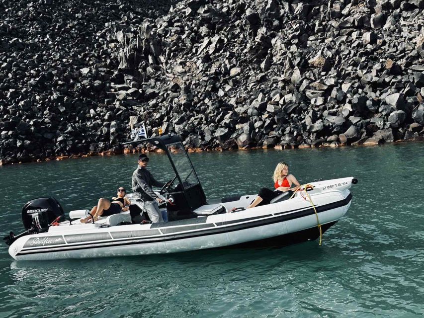Santorini: Private RIB Cruise With Volcano & Thirassia Visit - Tour Details