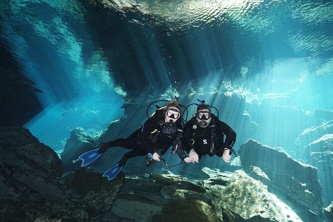 Scuba Diving in Cenote Kukulkan From Playa Del Carmen - Tour Highlights