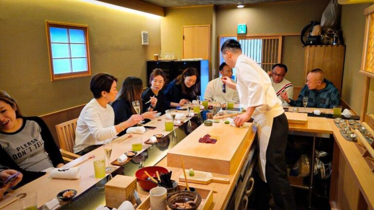 Soba Making Experience With Optional Sushi Lunch Course