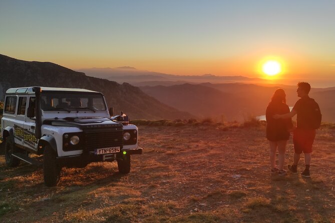 Sunset Jeep Tour in Crete