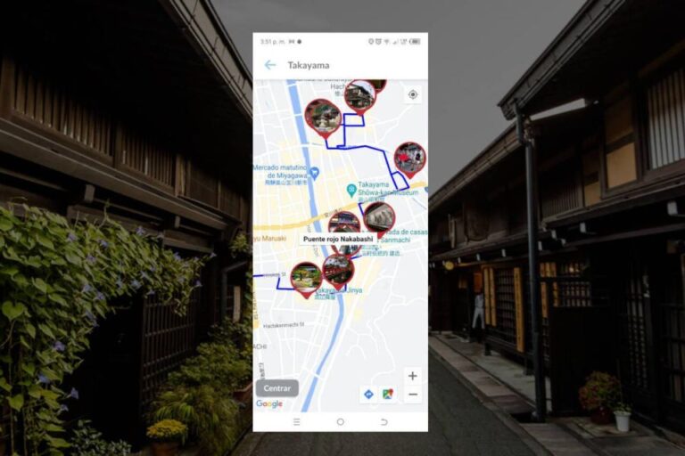 Takayama Self-Guided Tour App With Multi-Language Audioguide