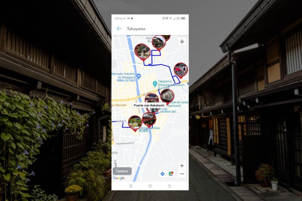 Takayama Self-Guided Tour App With Multi-Language Audioguide - Activity Information