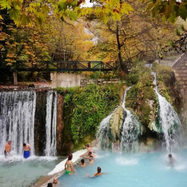 Thessaloniki: Visit Pozar Thermal Baths & Edessa Waterfalls - Trip Details