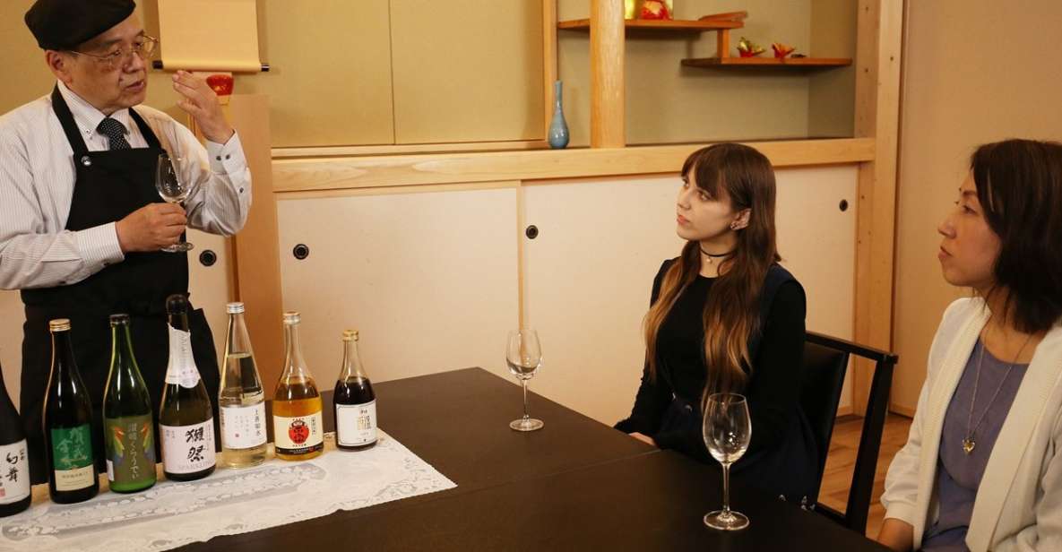 Tokyo: 7 Kinds of Sake Tasting With Japanese Food Pairings - Sake Flight With Sushi Selection