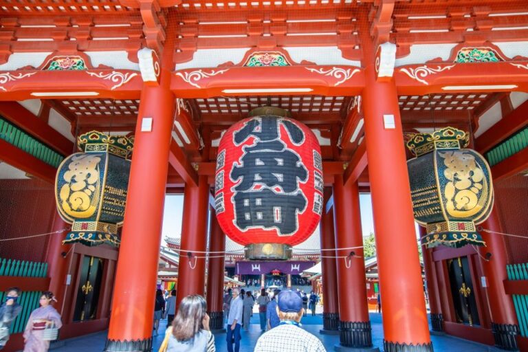 Tokyo Asakusa Sensoji Temple Visit Walking Tour