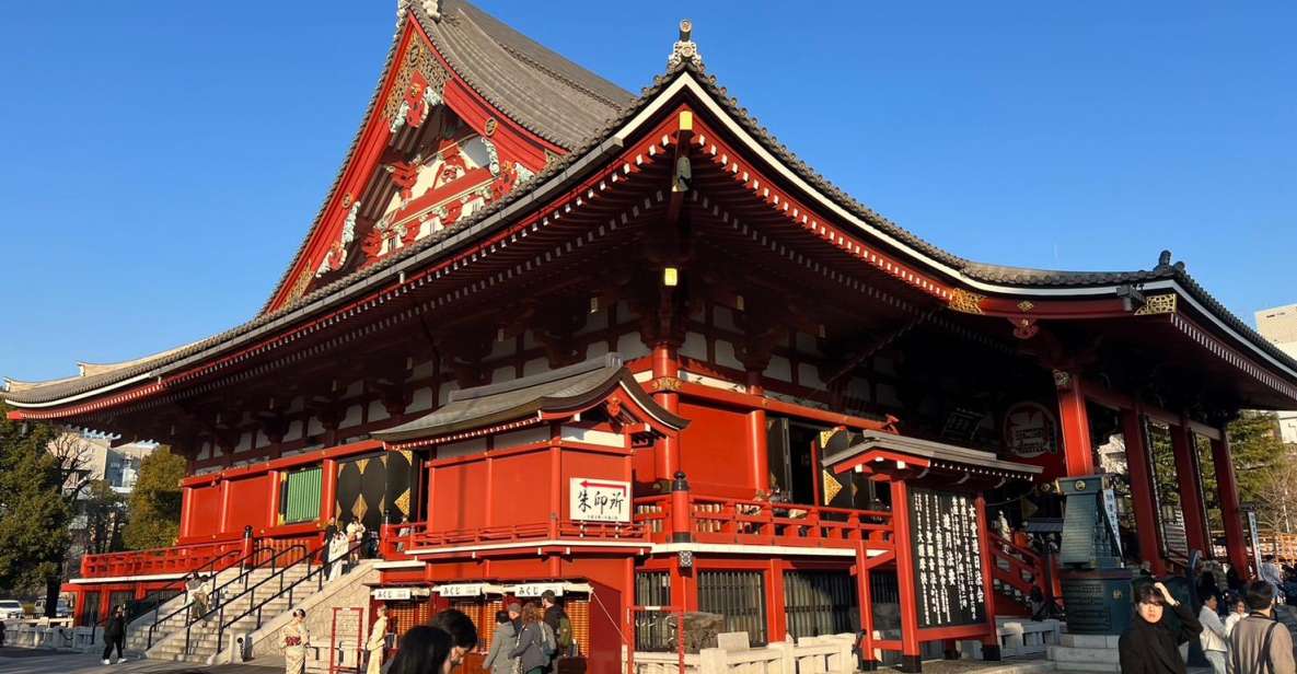 Tokyo Sky Tree View Unique Shrines,Temples Tour in Asakusa - Language and Group Size