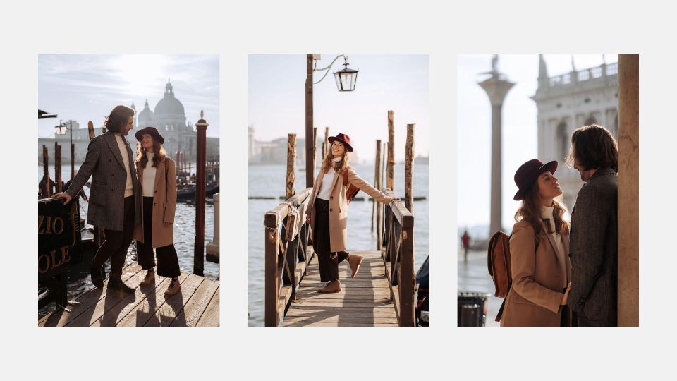 Venice: Elegant Couple Photos on Your Vacation - Pricing and Duration