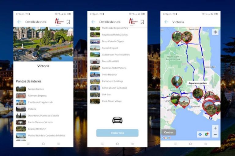 Victoria Self-Guided Tour App – Multilingual Audioguide