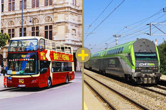 Vienna: 1-Day Hop-on Hop-off Bus Tour & City Airport Train - Tour Highlights