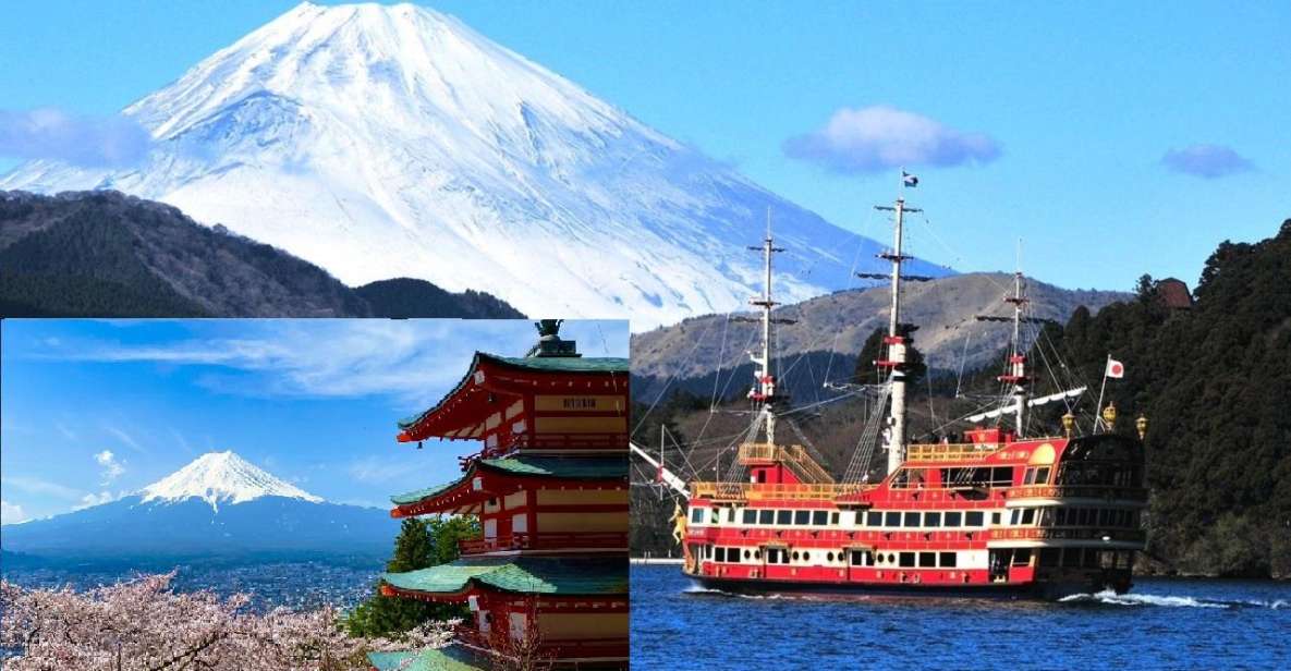 View of Mt. Fuji, Chureito Pagoda and Hakone Cruise Day Trip - Booking Details