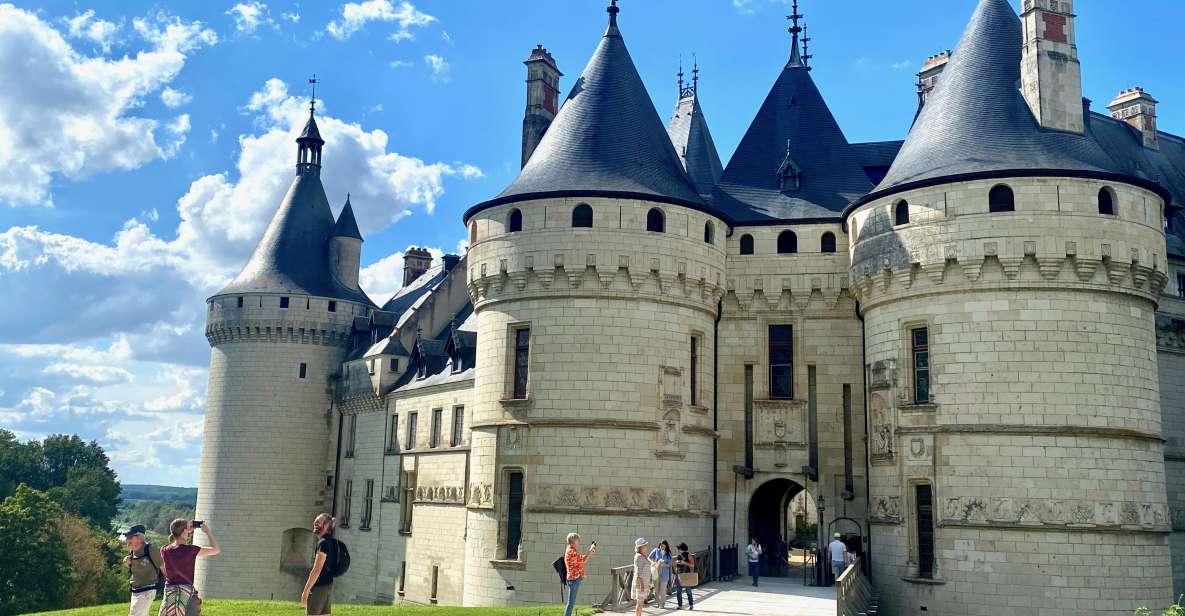 2 Days VIP Individually 6 Loire Castles From Paris Mercedes - Itinerary for Day 1
