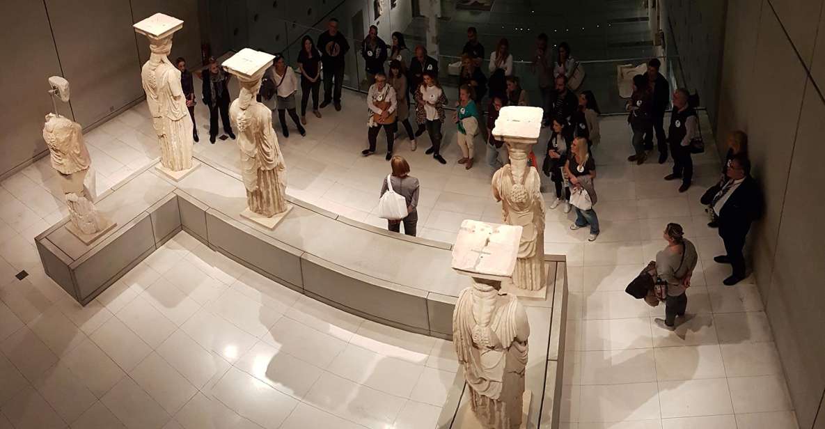 Athens: 3-Hour Private Acropolis Museum By Night Tour - Tour Highlights
