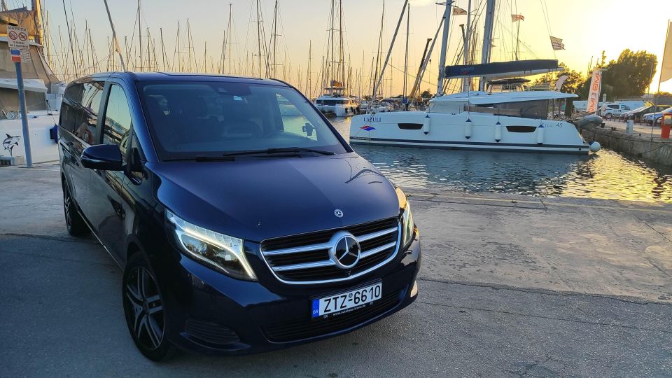 Athens: Mercedes V-Class Luxury Airport, Port, City Transfer - Service Highlights