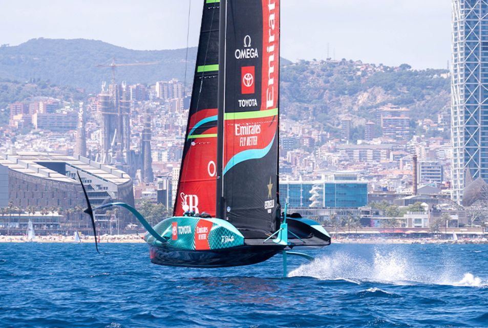 Barcelona: Americas Cup Front Line Private Luxury Sailboat - Itinerary