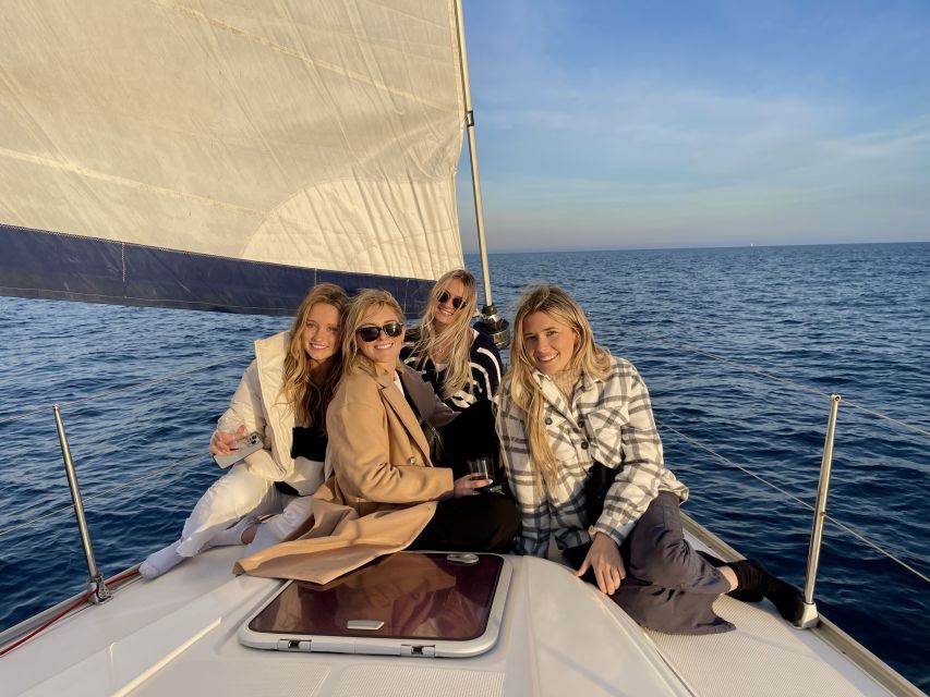 Barcelona: Sailing Tour With Drinks and Swim Stop - Itinerary