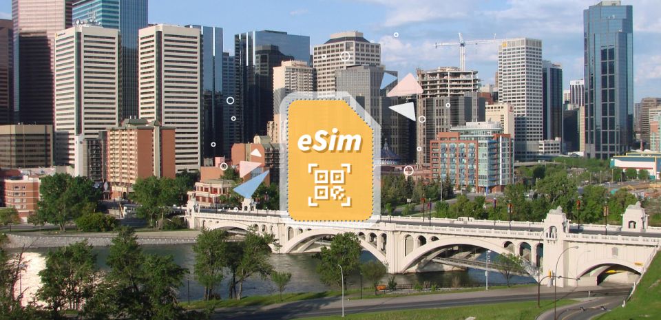 Calgary: Canada & USA 5G Esim Roaming - Purchase and Activation Process