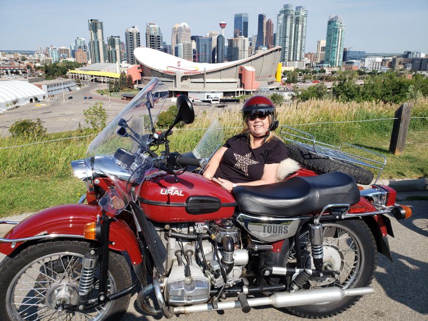 Calgary: City Tour by Vintage-Style Sidecar Motorcycle - Experience Highlights