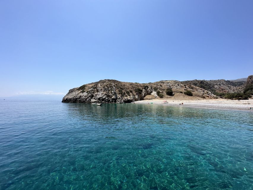 Chania: Menies Beach & Chironisia Bay Cruise With Snorkeling - Pricing and Duration