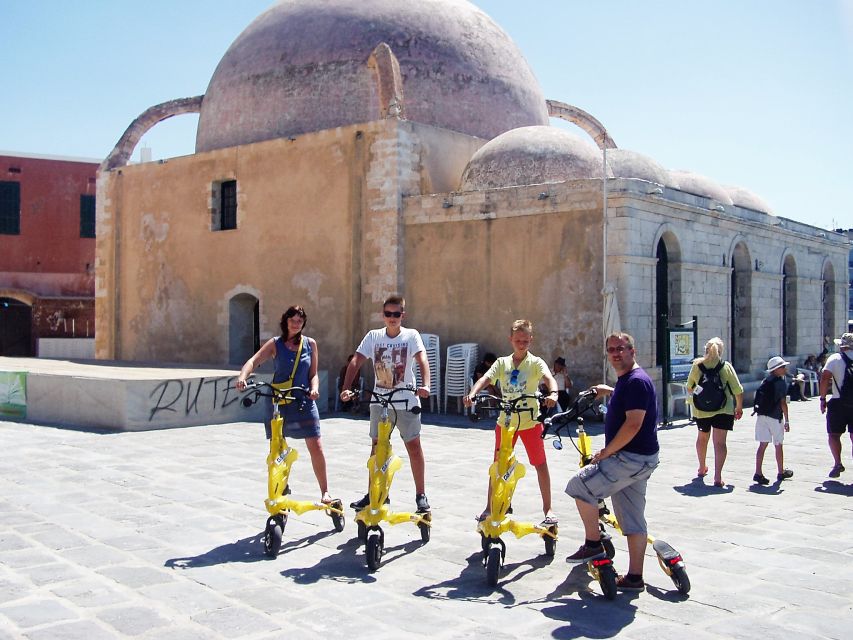 Crete: Trikke Tour in Old Chania With Admission to 3 Museums - Tour Highlights