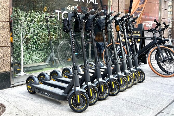 Electric Scooter Rental NYC - Convenient Pick-up and Drop-off