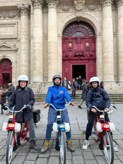 Electric Solex Bike Guided Tour: Pariss Vintage Left Bank - Activity Description