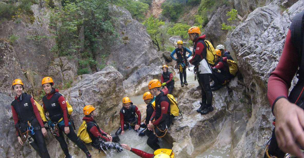 From Athens: Agios Loukas Gorge Canyoning Experience - Activity Highlights