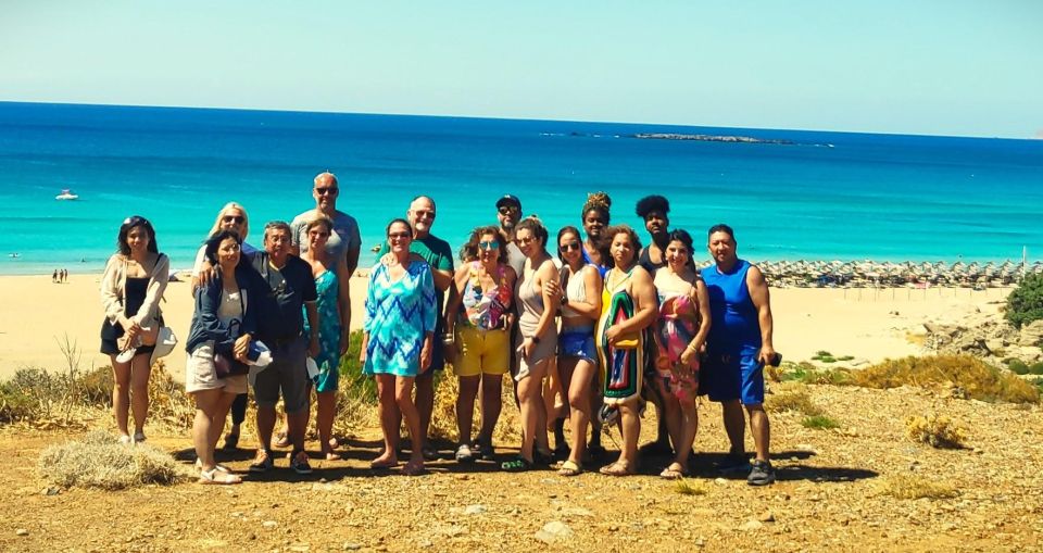 From Chania: Elafonisi & Falasarna Shared Tour With Snacks - Itinerary