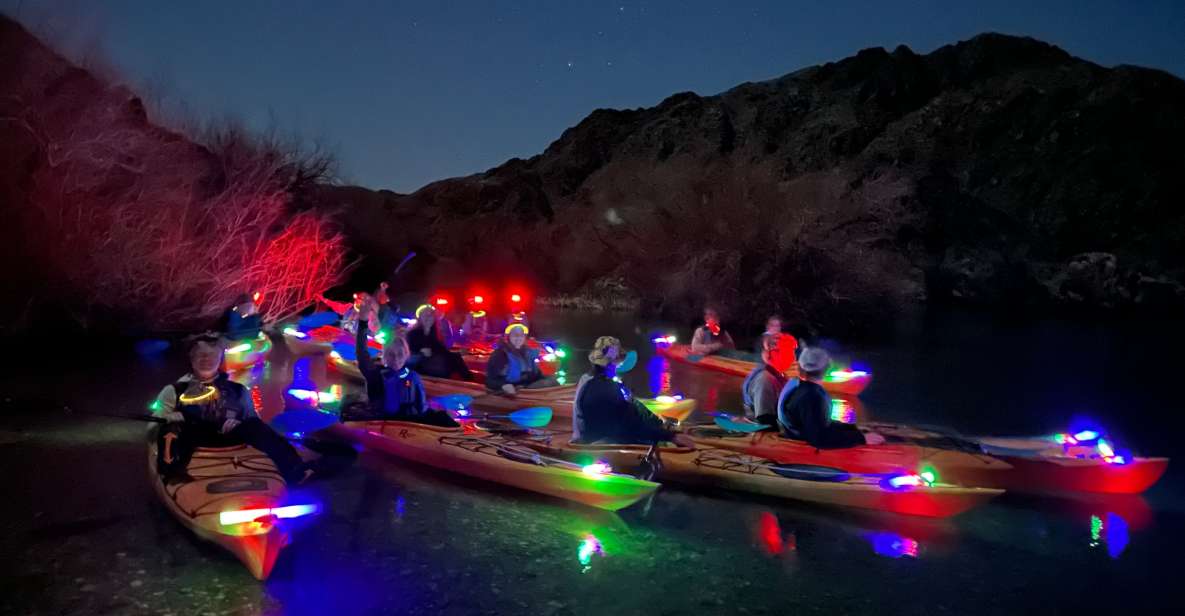 From Las Vegas: Moonlight Kayak Tour in the Black Canyon - Tour Description