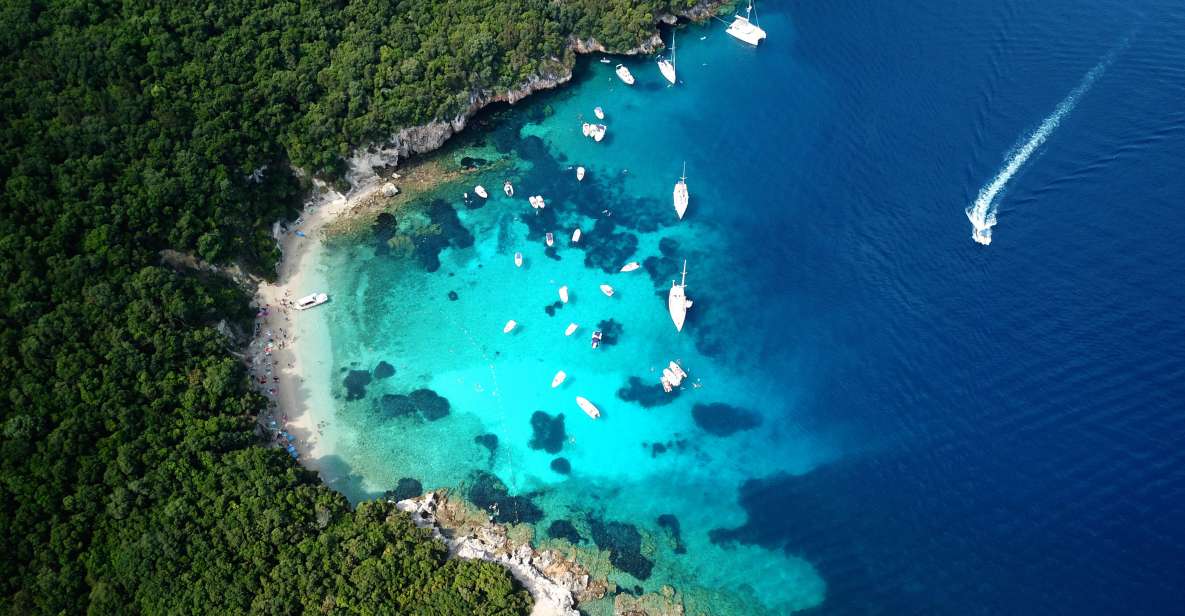 From Lefkimmi: Sivota, Blue Lagoon and Cave - Pricing and Duration