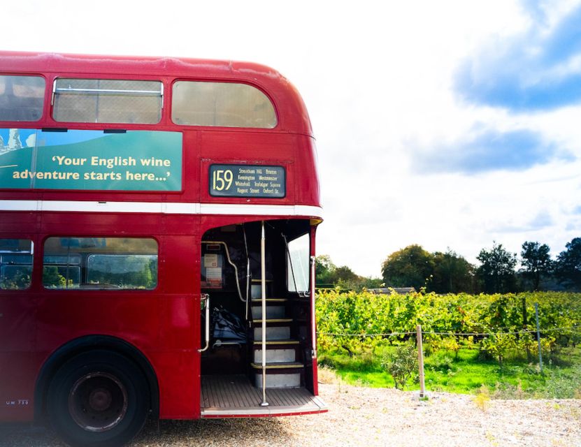 From London: Vintage Bus Wine Tour With Return Train Tickets - Itinerary