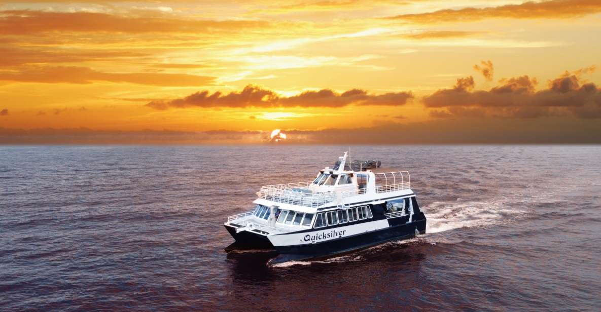 From Maalaea: Sunset Dinner Cruise Aboard the Quicksilver - Highlights of the Cruise Experience