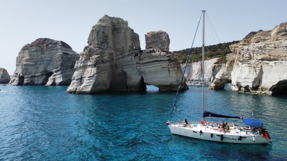 From Milos: Guided Day Cruise to Kleftiko With Lunch - Experience