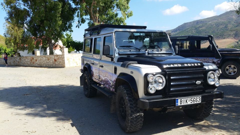 From Rethymno: Full-Day Land Rover Safari to Preveli - Inclusions