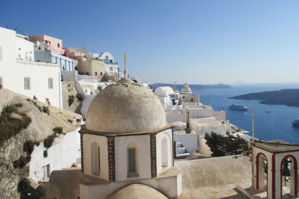 From Santorini: Cruise With Thirasia Walking Tour and Lunch - Experience