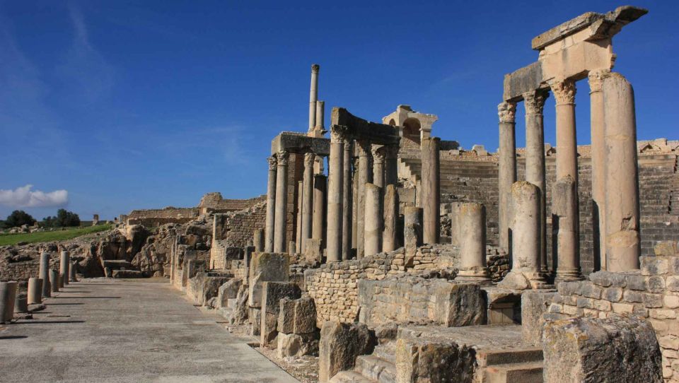 From Sousse or Hammamet: Guided Tour of Dougga and Zaghouan - Historical Landmarks in Dougga